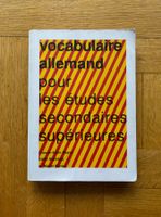 Vocabulaire allemand pour les études secondaires supérieures