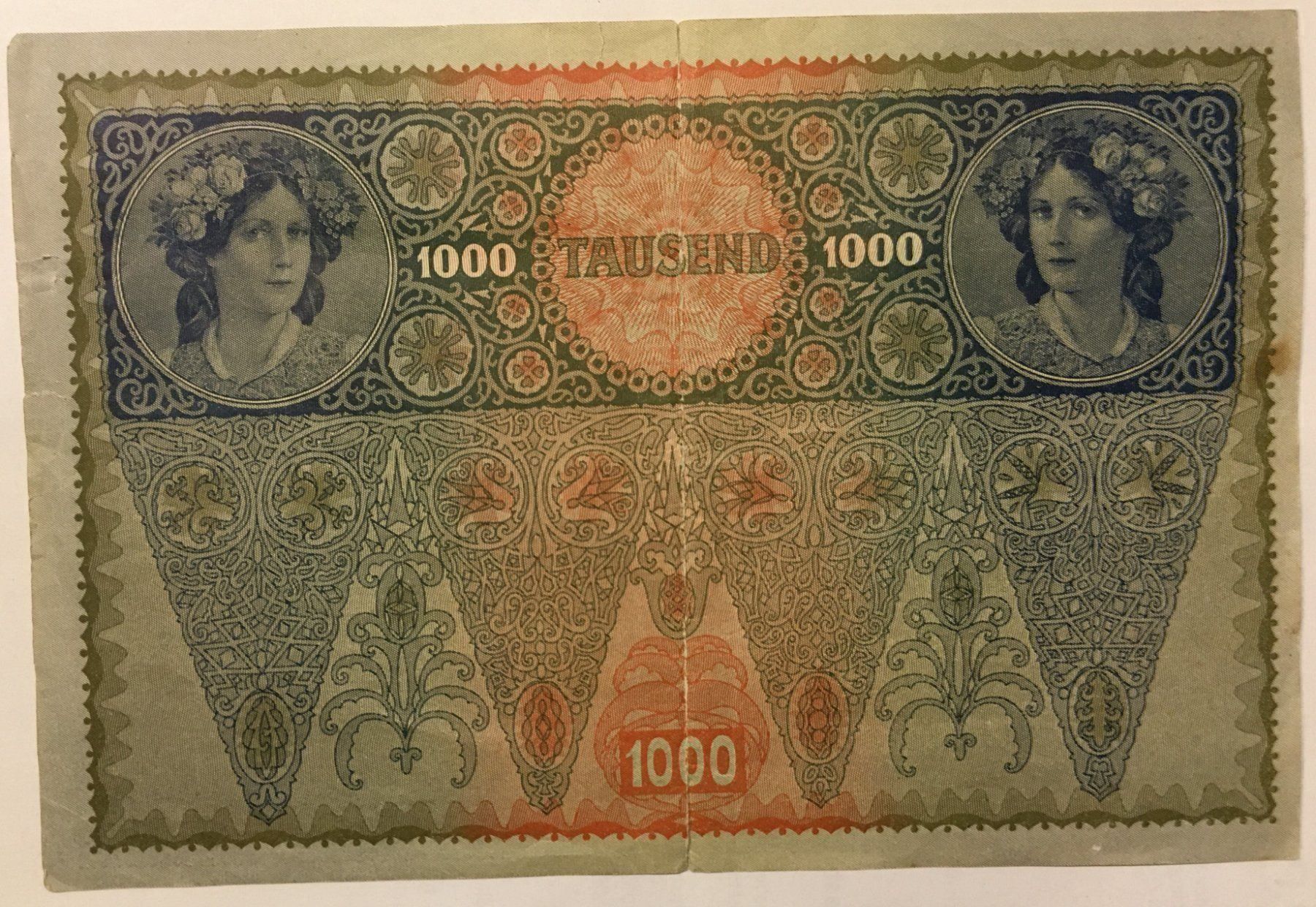 Billets de banque: Tausend Kronen 2.JÄNNER 1902 – D'occasion à Zürich par baracuda8048 1