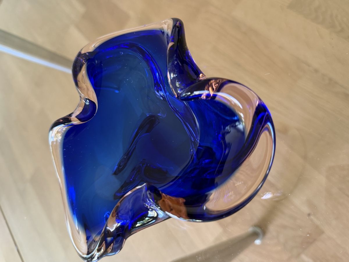 Schalen: Glasschale Glaskunst Vintage – Gebraucht aus Bern von Delamer 4