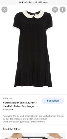 100 % Original Saint Laurent Paris Kleid