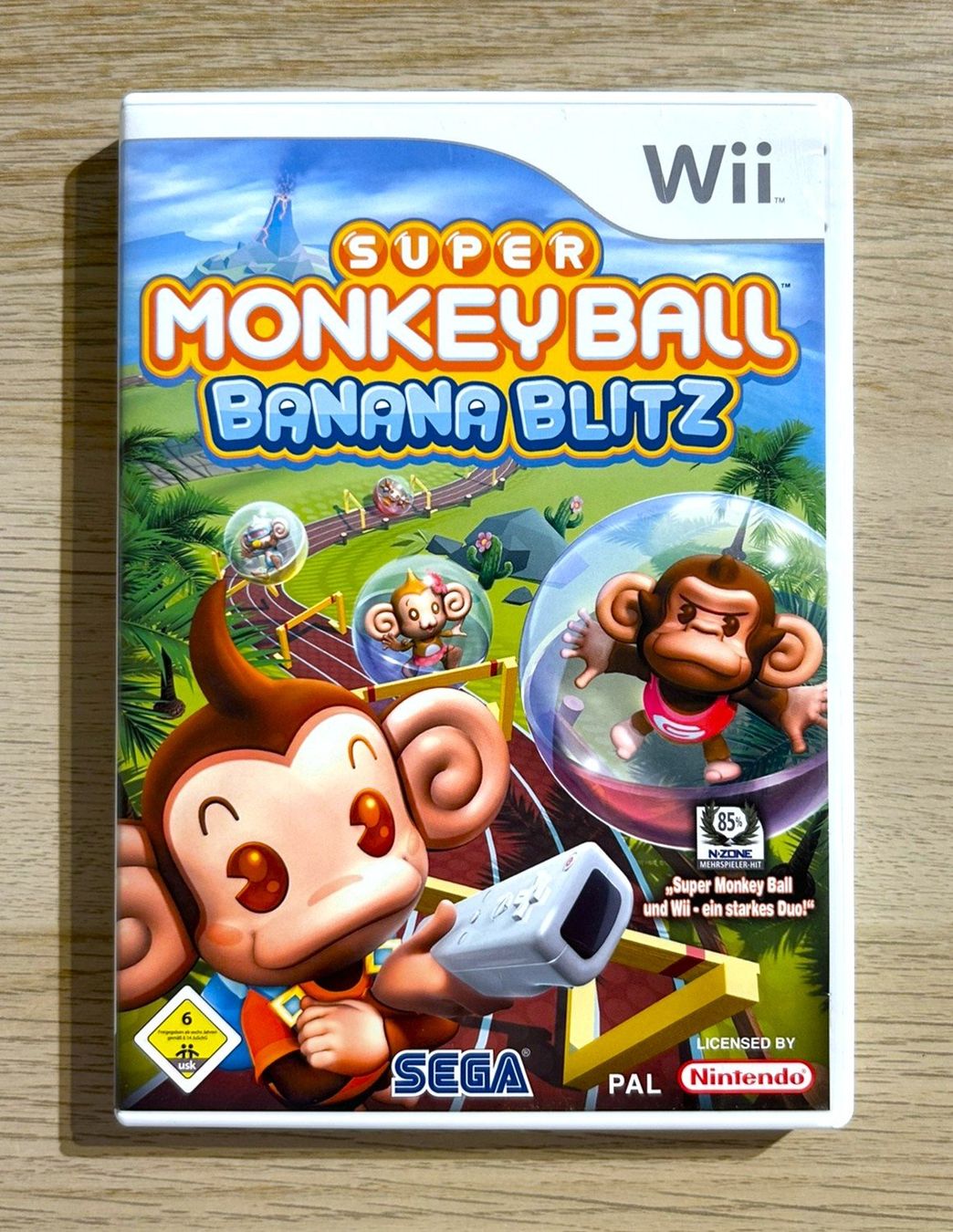 Sega Giochi: Super Monkey Ball Banana Blitz Nintendo Wii – Usato da St. Gallen venduto da Alpine.Arcade