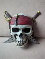 Deko Skull zum Aufhängen, macht Sprüche (Englisch)