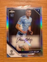Topps Chrome Liam Delap RC Autogramm