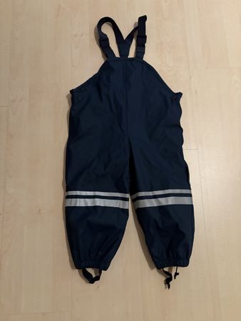 Lupilu Regenhose Latzhose dunkelblau Groesse 86/92