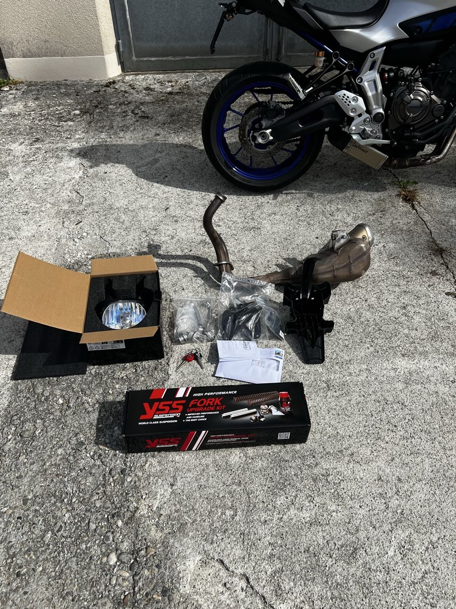 Yamaha Strada: Yamaha MT-07 2015 35kw – Usato da Neftenbach venduto da losche187 7