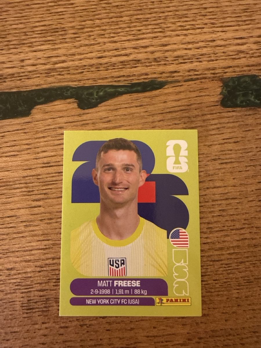 Panini Carte collezionabili: Panini Sticker Matt Freese USA 2 – Usato da Frenkendorf venduto da emi_jg7b