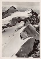 ALPIN: Südgrat des Piz Bernina, Seilschaft, um 1945-50