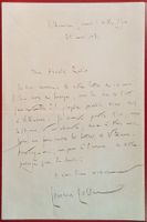 Romain Rolland 1866-1944 Schriftsteller Autograph Brief 1931
