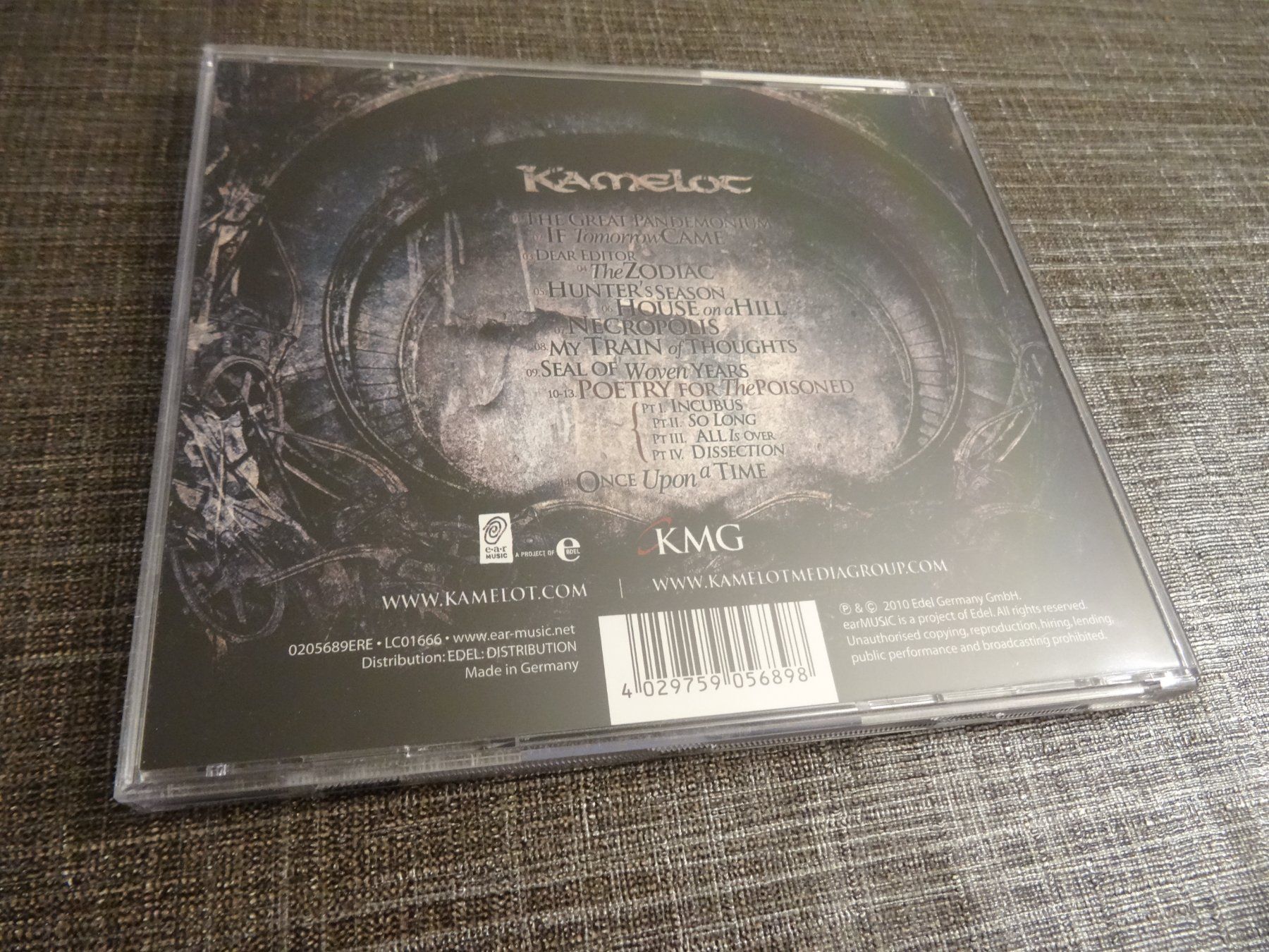 CD: Kamelot - Poetry for the Poisoned CD – Usato da Olten venduto da Disc-Ausverkauf 1