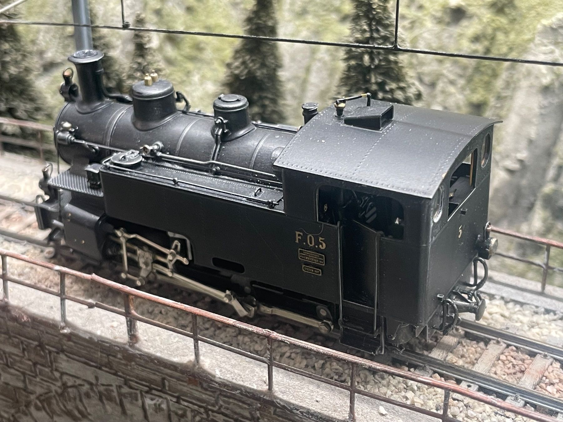 Ferro-suisse Modellini di ferrovie: Ferro Suisse,HG 3/4, FO, No: 5 – Nuovo (secondo la descrizione) da Krummenau venduto da ferrotech 1