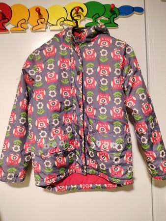 Frugi Regenjacke Kinder 9-10 Jahre Eulenmuster guter Zustand