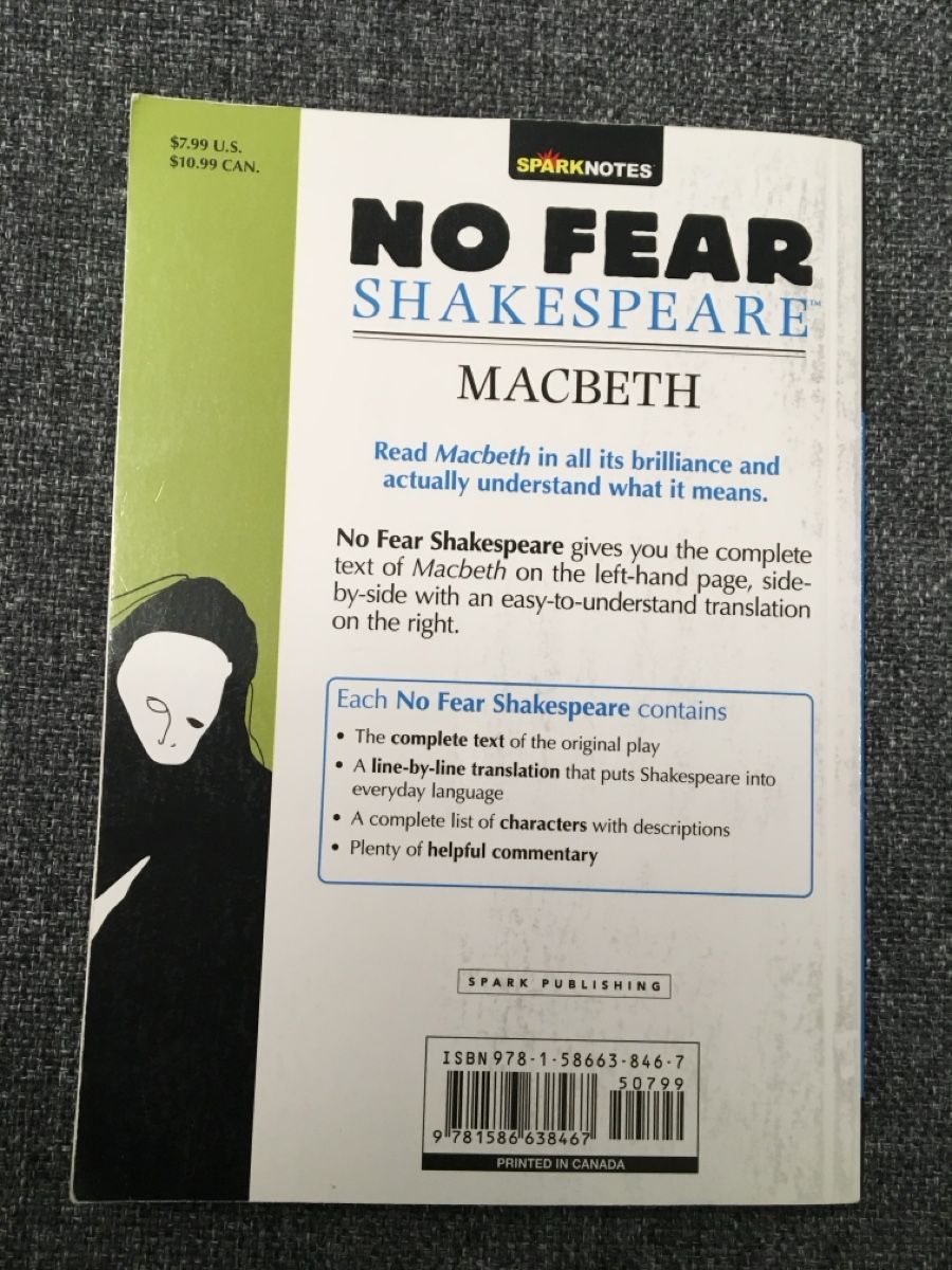 Libri: No Fear Shakespeare: Macbeth – Usato da Pfäffikon SZ venduto da CLOVER4884 1