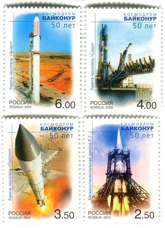 Tous les timbres: Briefmarken "Raumfahrt". Russland. – Neuf avec emballage d'origine à Basel par Butsch5