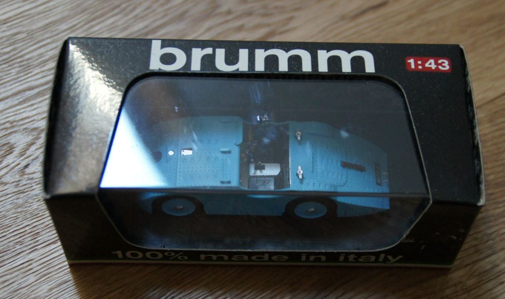 Brumm 1/43 – Bugatti Tipo 32 'Tank' GP France 1923 N°6 – Modèle De Collection Occasion