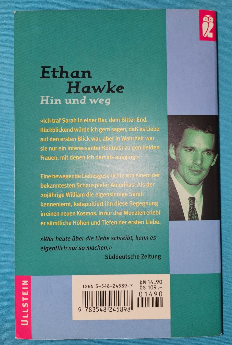 Bücher: Buch: Hin und weg - Ethan Hawke – Gebraucht aus Thun von Shame 1