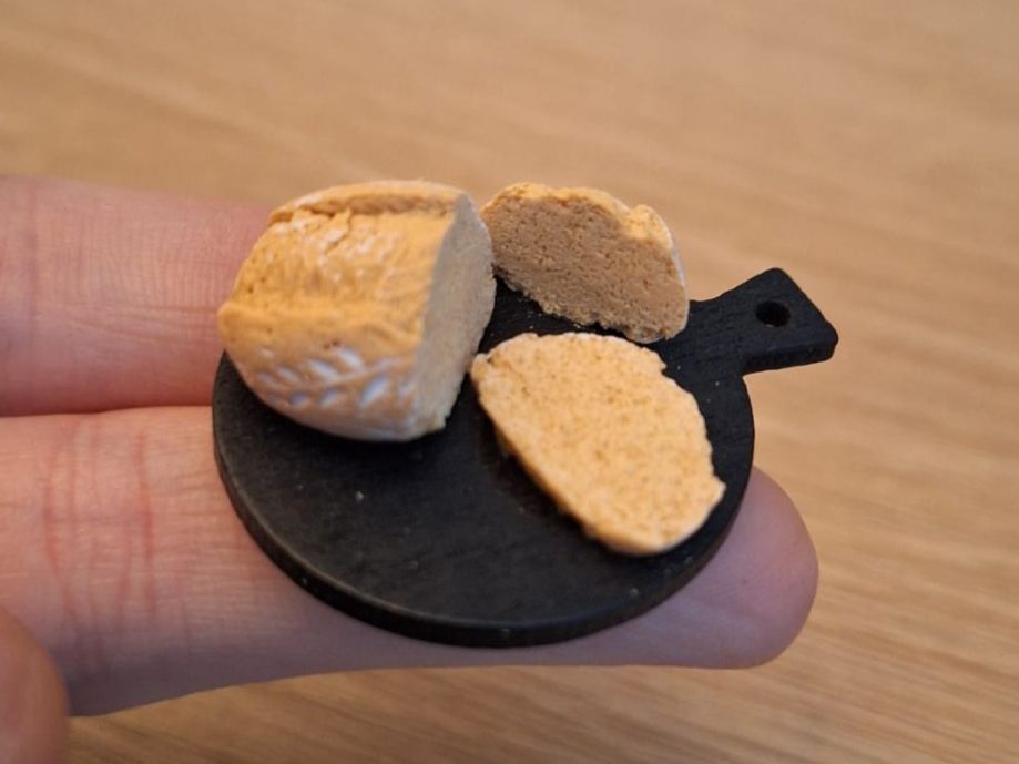 Puppenhäuser & -möbel: Handmade Holzofen Brot – Neu (gemäss Beschreibung) aus Zürich von HandmadeTinyFood 3