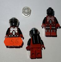 3 Stück Lego minifiguren Space Astronaut Weltraum-Thema
