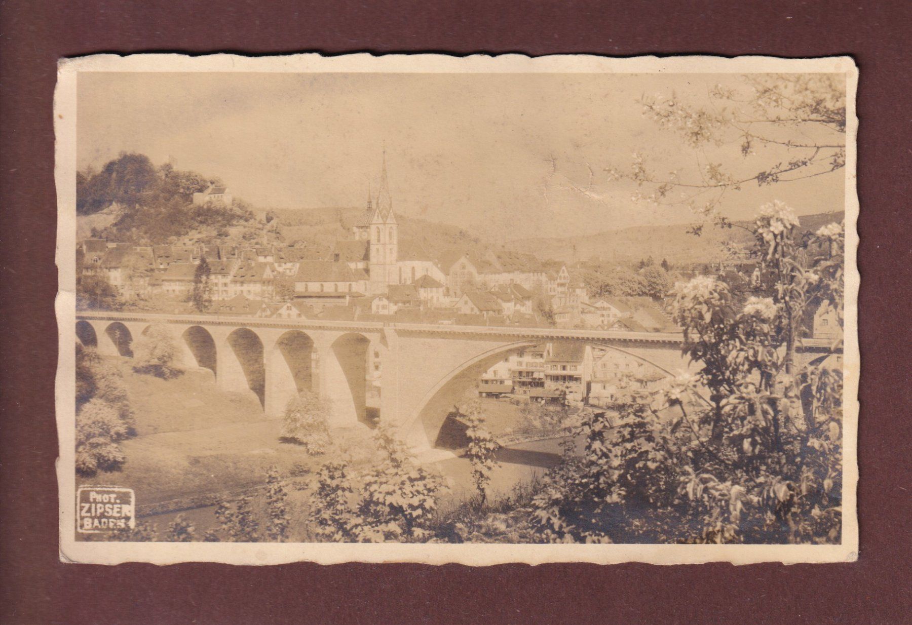 Ansichtskarten: BADEN - Photo Zipser – Gebraucht aus Pully von nicecards-shop