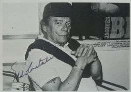 Eddie Constantine (1917-1993) Schauspieler - Autogramm