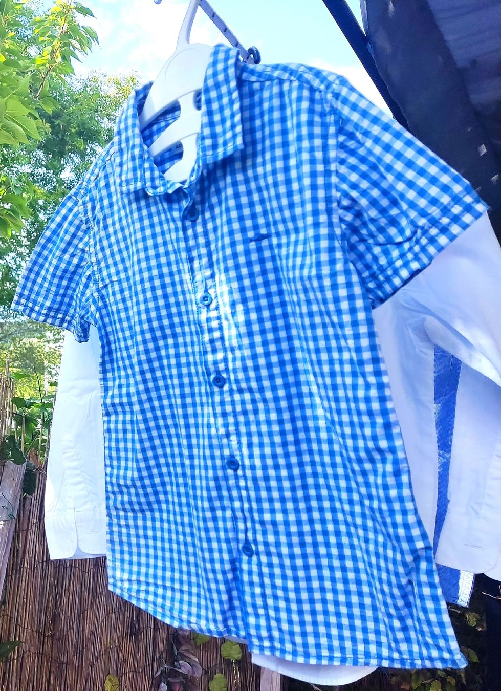 Hemden, T-Shirts & Polos: Jungen Hemd Gr. 122 Kariert – Gebraucht aus Biel/Bienne von AnikaNah