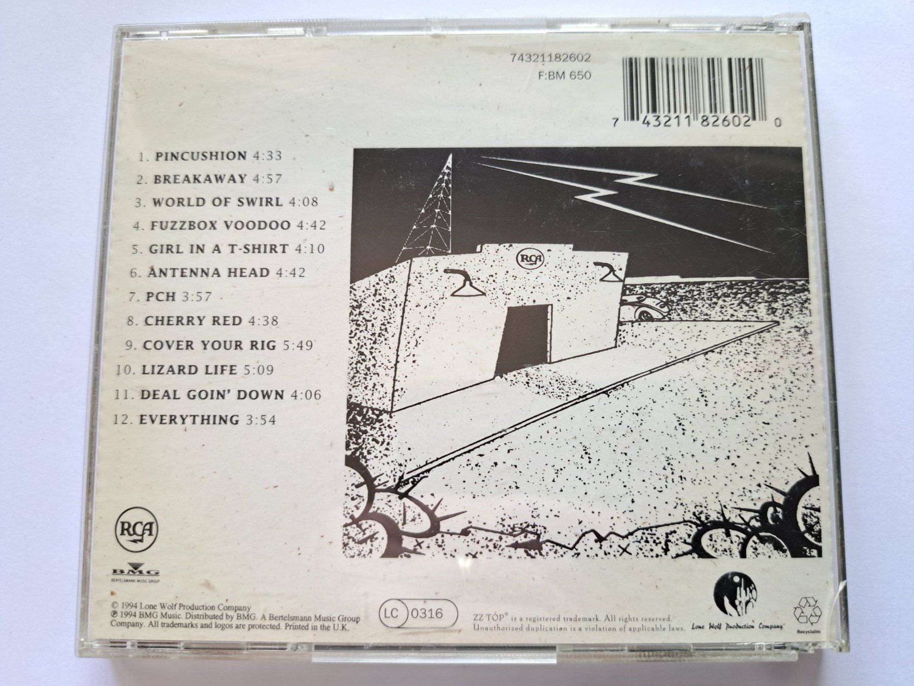 CDs: CD ZZ Top - Antenna  – Gebraucht aus Pully von bro_n52j 1
