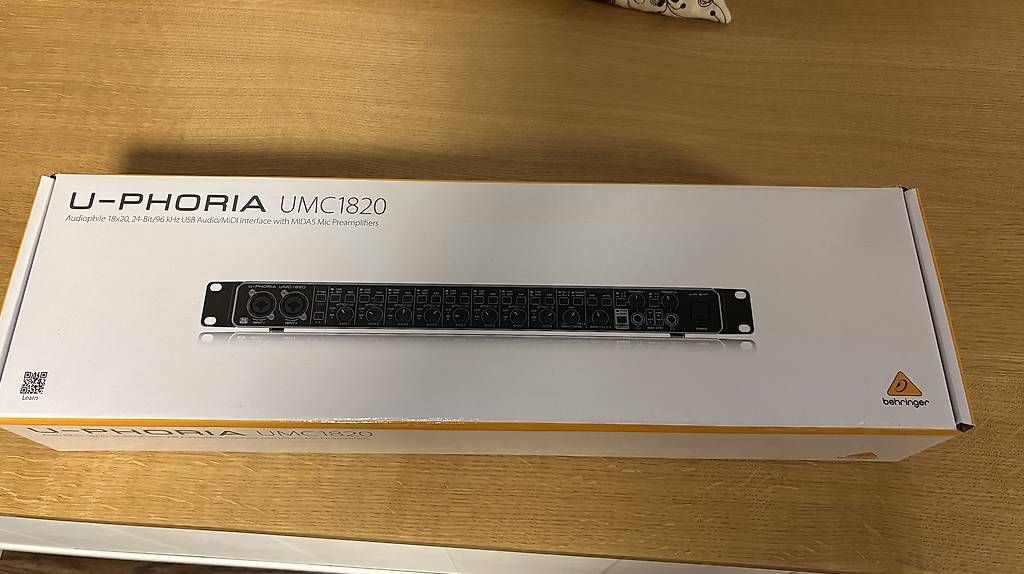 Equipement studio: Audio-Interface Behringer UMC1820 – D'occasion à Niederbipp par Bonzo_10 3