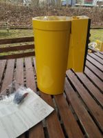 HEWI Abfalleimer – Zylindrisch mit Klappdeckel, Neu