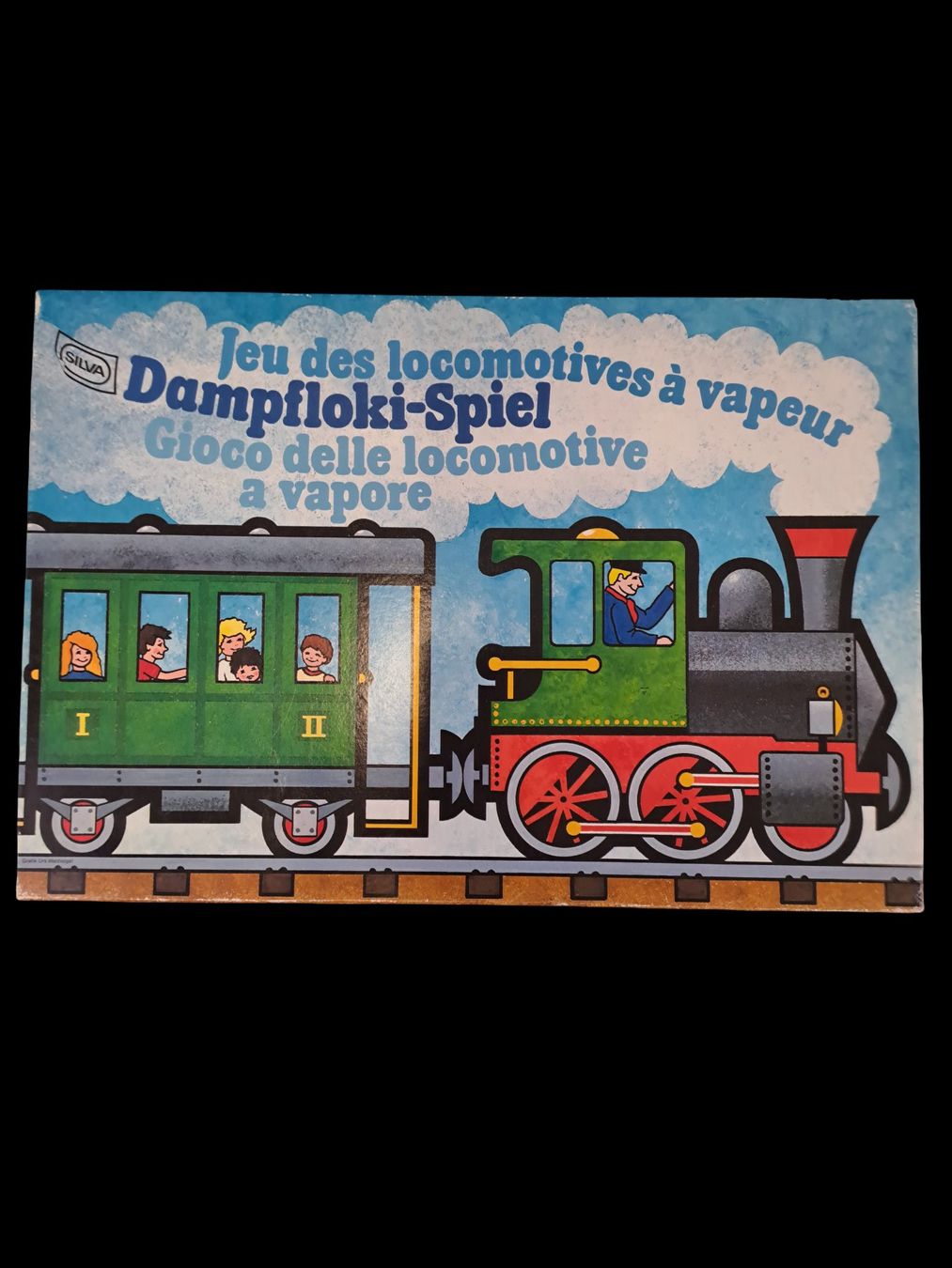 Jeux: Dampfloki-Spiel - SILVA - 1989 – D'occasion à Männedorf par Restwert_Maennedorf