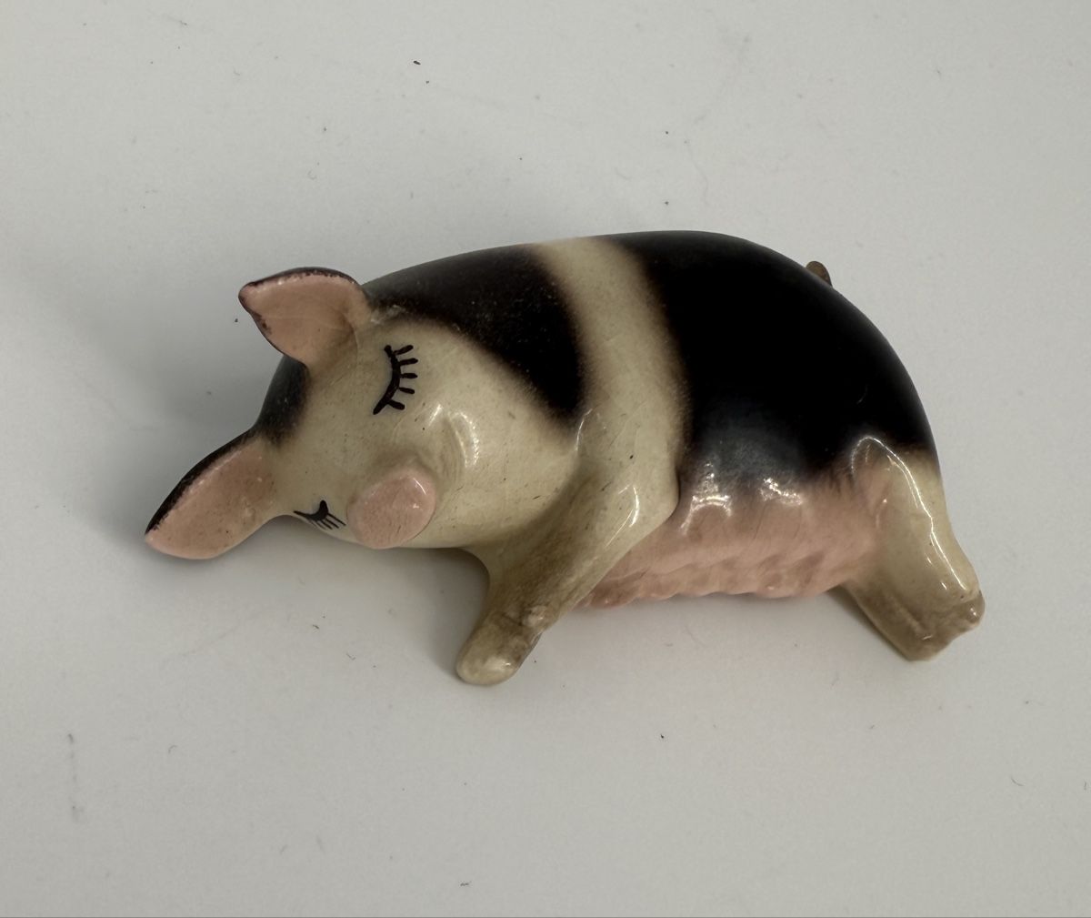 Statuette: Keramik Deko Figur Schwein – Usato da Auenstein venduto da moin.