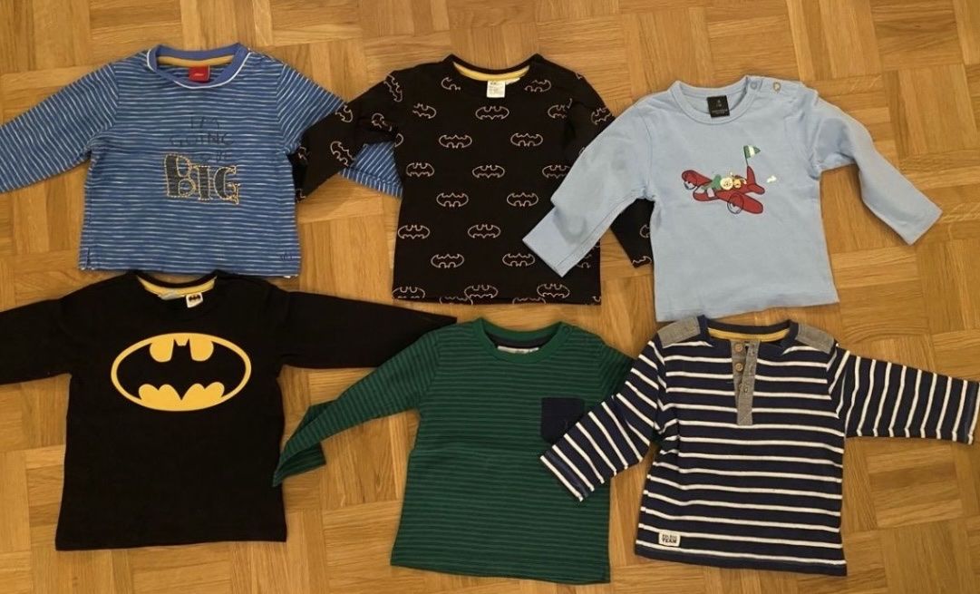 Camicie, T-shirt & Polo: Kinder T-Shirts Langarm Grösse 74 – Usato da Zürich venduto da zd_1965