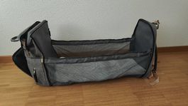 Wickelrucksack mit Bett