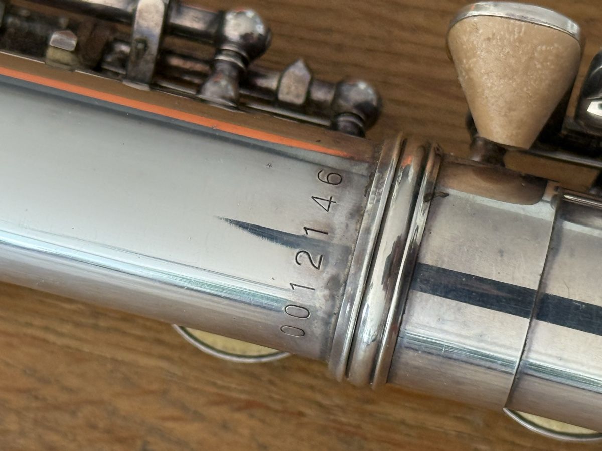 Yamaha Strumenti musicali: Querflöte Yamaha YFL 32 Mit Sterling Silber Stempel – Usato da Goldach venduto da Messerguru 5