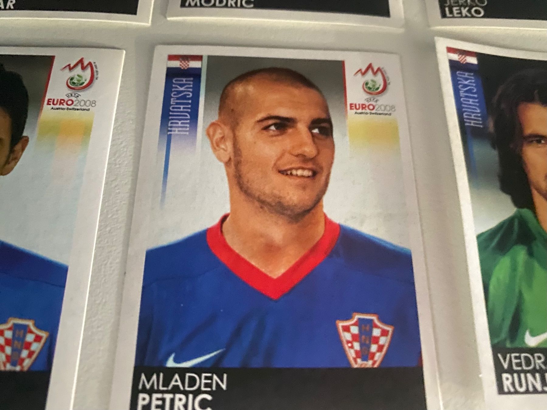 Panini Carte collezionabili: Panini Bilder. Komplett-Set Kroatien. EM 2008 Modric – Usato da Hergiswil LU venduto da FcMalkov 4
