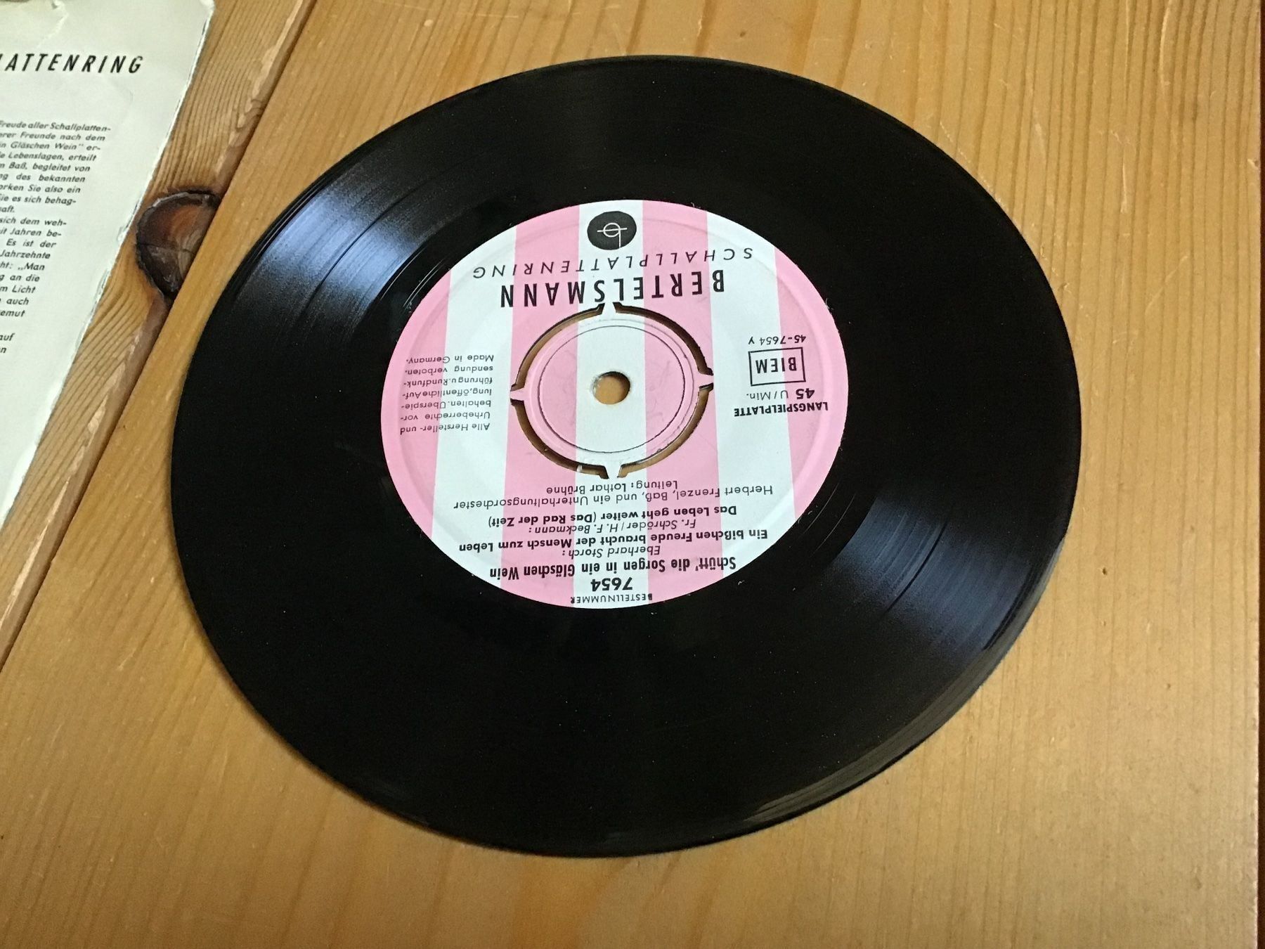 Schallplatten: single, bertelsmann schallplattenring, – Gebraucht aus liestal von makai05 3