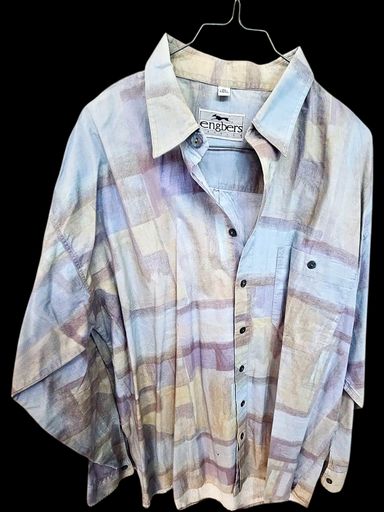 Hemden: Engbers Pastell Kariertes Button-Down Hemd - Größe XL – Gebraucht aus Zug von vinokilo 1
