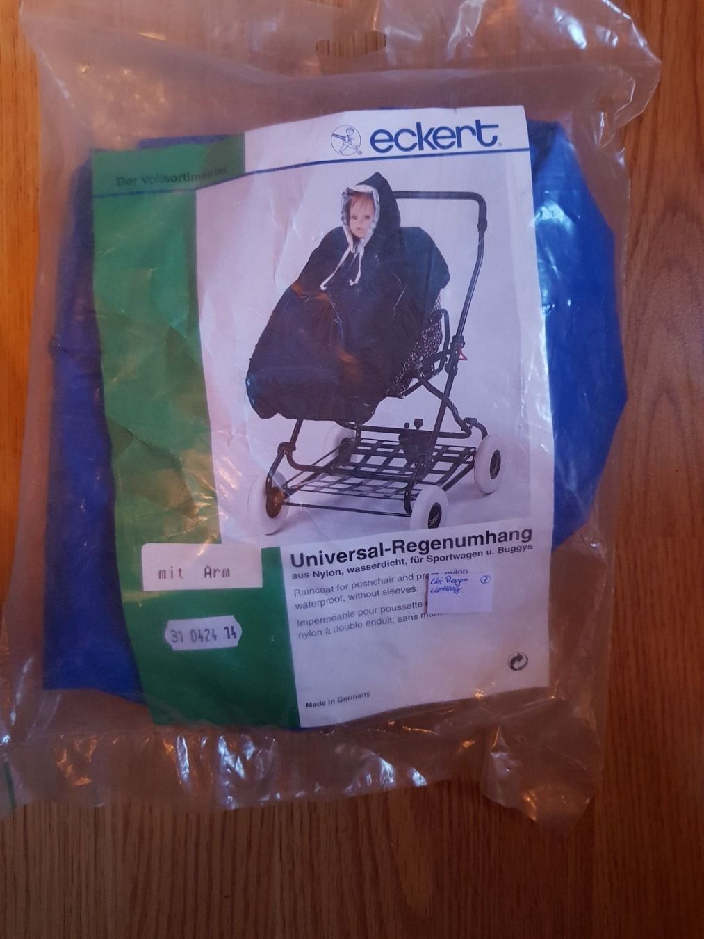 Carrozzine: Universal Regenverdeck zu Buggy blau – Nuovo e nell'imballaggio originale da Schwarzenburg venduto da Flamingo07