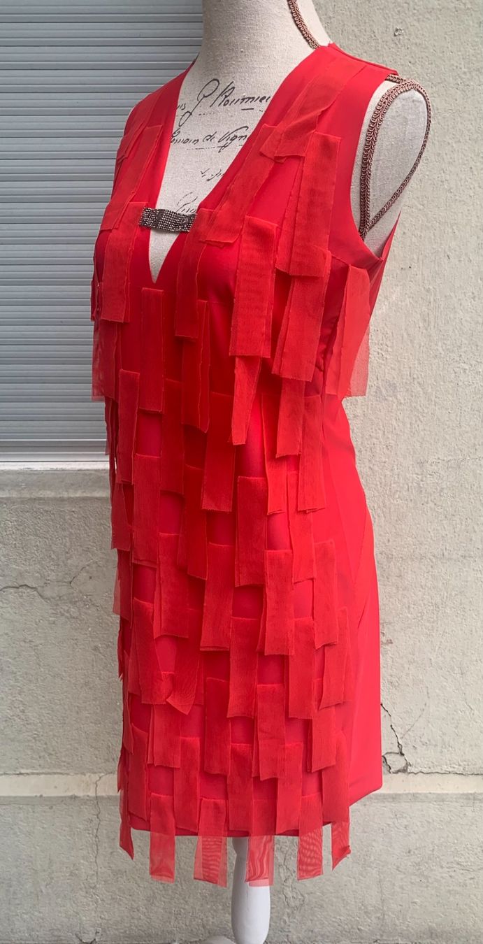 Kleider: Splendide robe extra fine MYA MORE franges typiques t.S-M – Neu (gemäss Beschreibung) aus Martigny von only__you 4