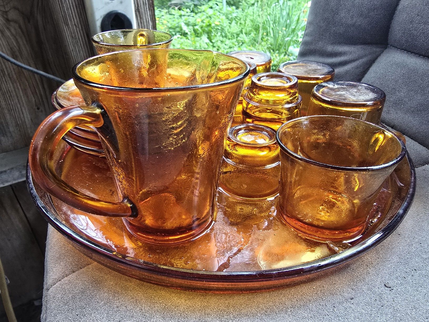 Set di piatti: Duralex- wunderschöne, retro-inspirierte Trinkset – Nuovo (secondo la descrizione) da Aegerten venduto da Yola_1 1