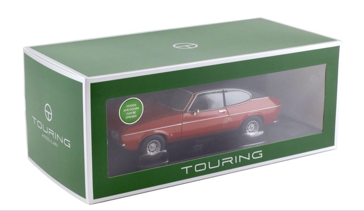 Ford Modellautos: Ford Capri MkI Touring rot/schwarz – Gebraucht aus Basel von Zomeg 4