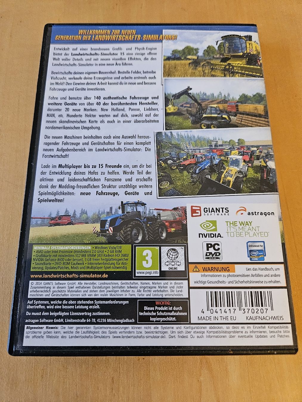 Giochi: Landwirtschafts-Simulator 15 PC – Difettoso da Wettingen venduto da schpucky 2