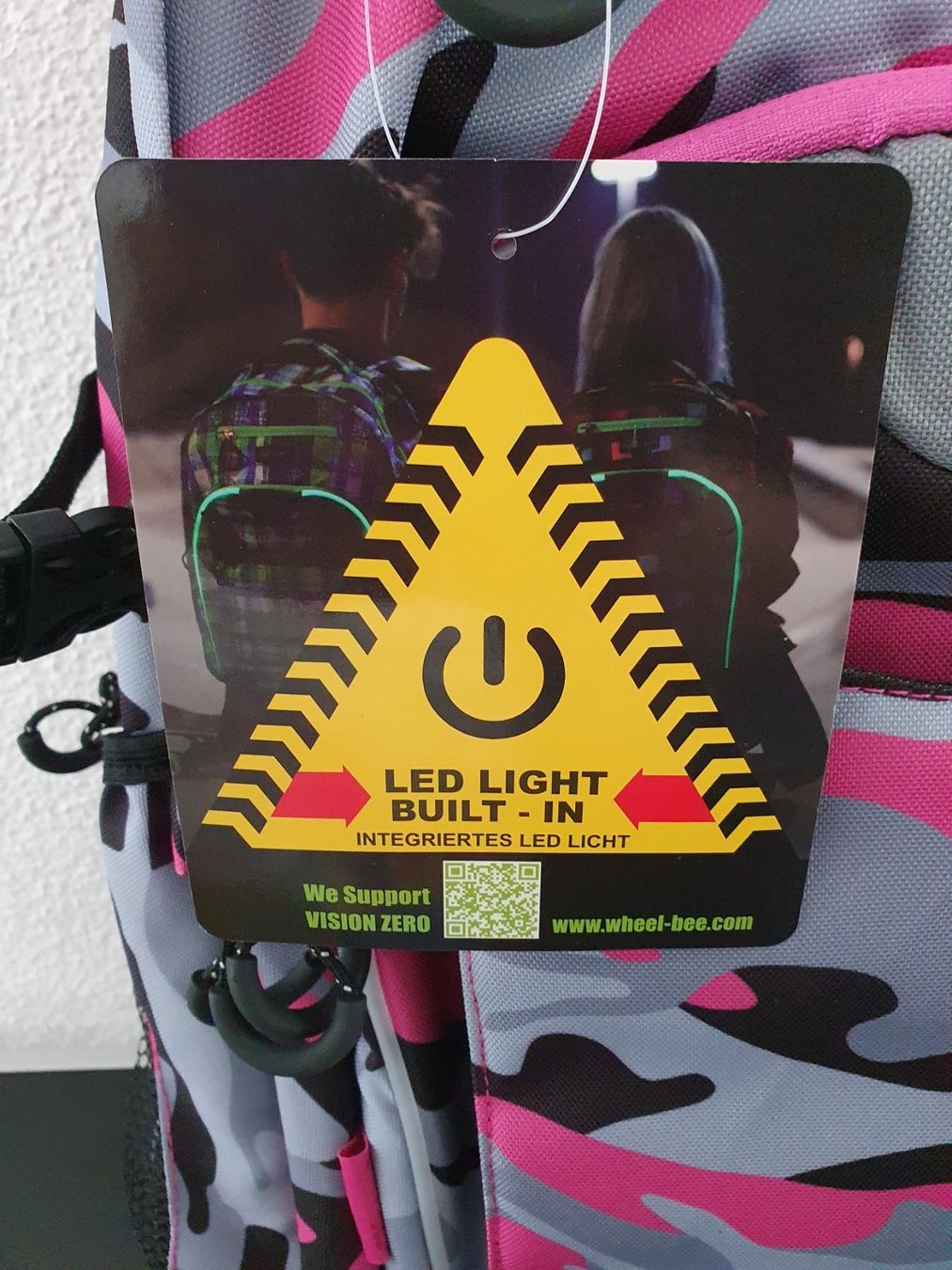Zaini: Neu - Wheel Bee - Schulrucksack mit LED – Nuovo e nell'imballaggio originale da Dagmersellen venduto da Jarsetz_Restposten 3