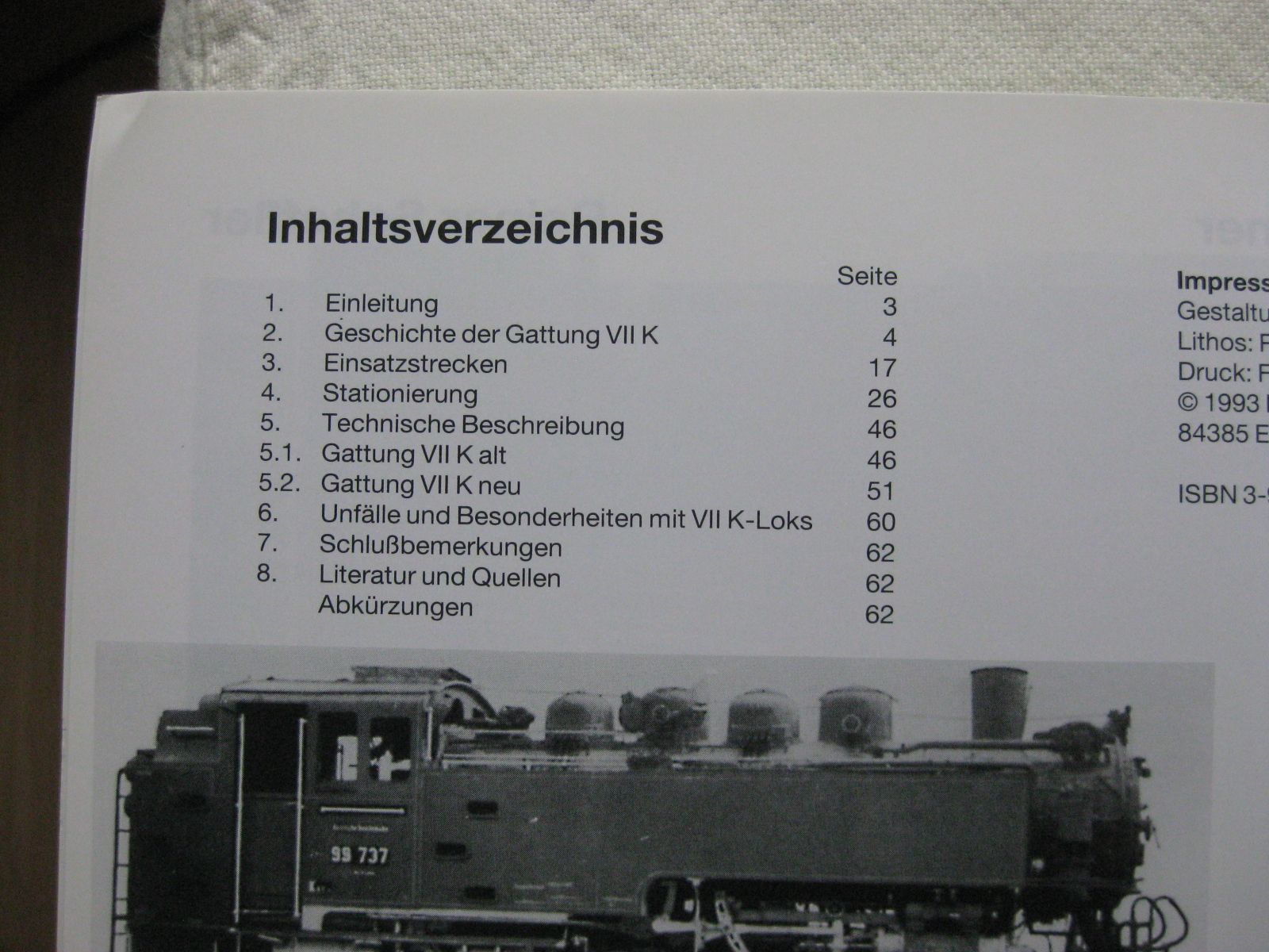 Zeitschriften & Magazine: Heft: Die sächsische VII K – Gebraucht aus Malters von Marosko 1