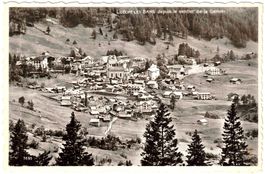 LO!ECHE LES BAINS depuis le sentier de la GEMMI ca. 1950 (VS