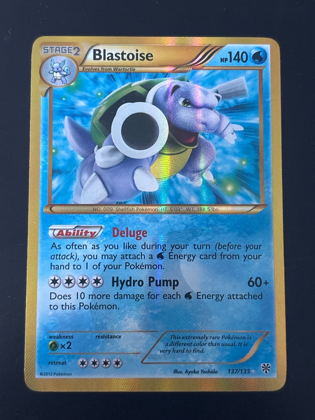 Pokémon Carte collezionabili: Blastoise - PLS137 🇺🇸 – Usato da Delémont venduto da mar_7ynr