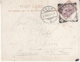 GB Mi 65ll auf PK Bradford 1900 nach Thun