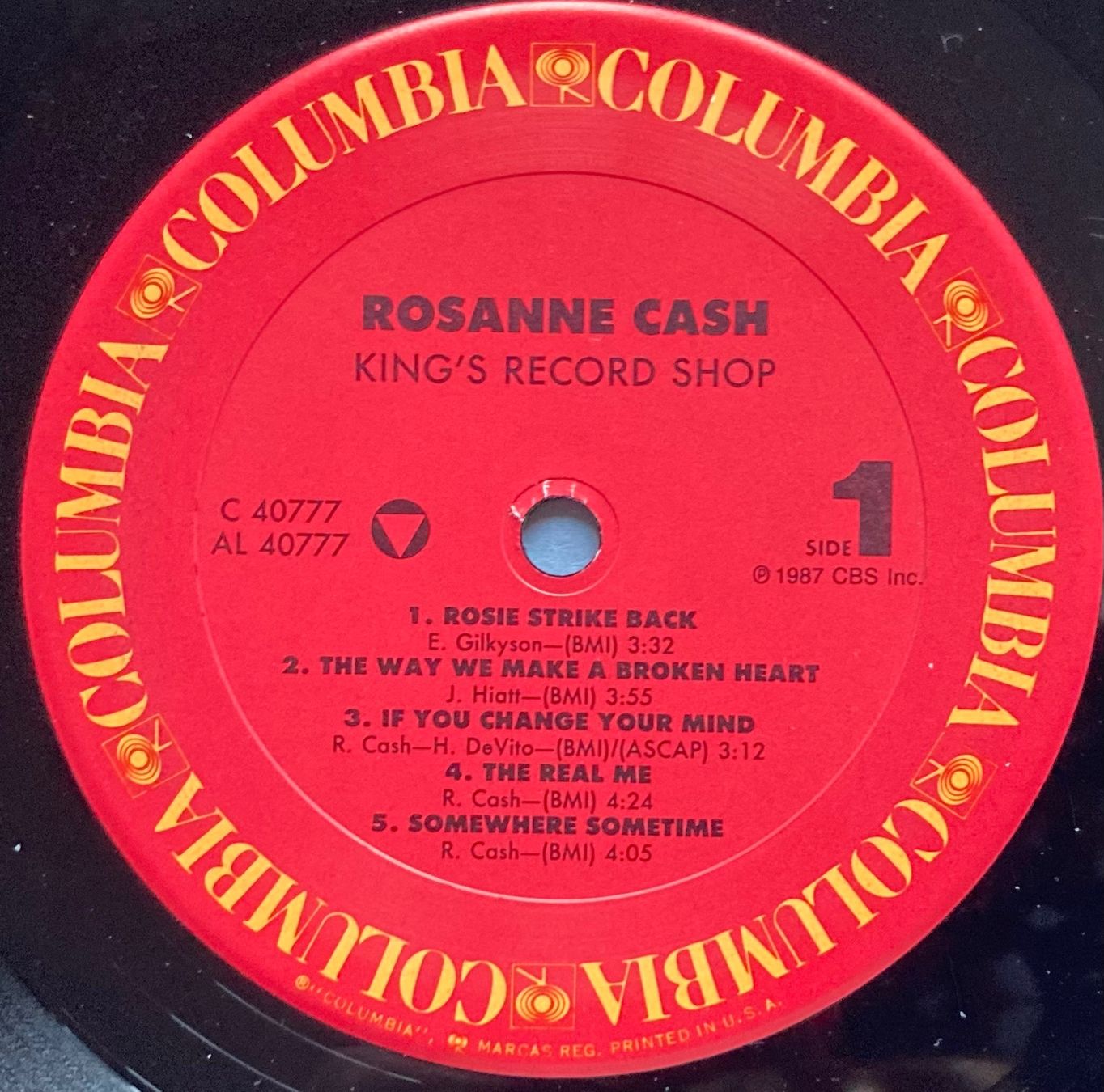 Dischi in vinile: ROSANNE CASH - KING'S RECORD SHOP – Usato da Poliez-Pittet venduto da Newtown-Records 3