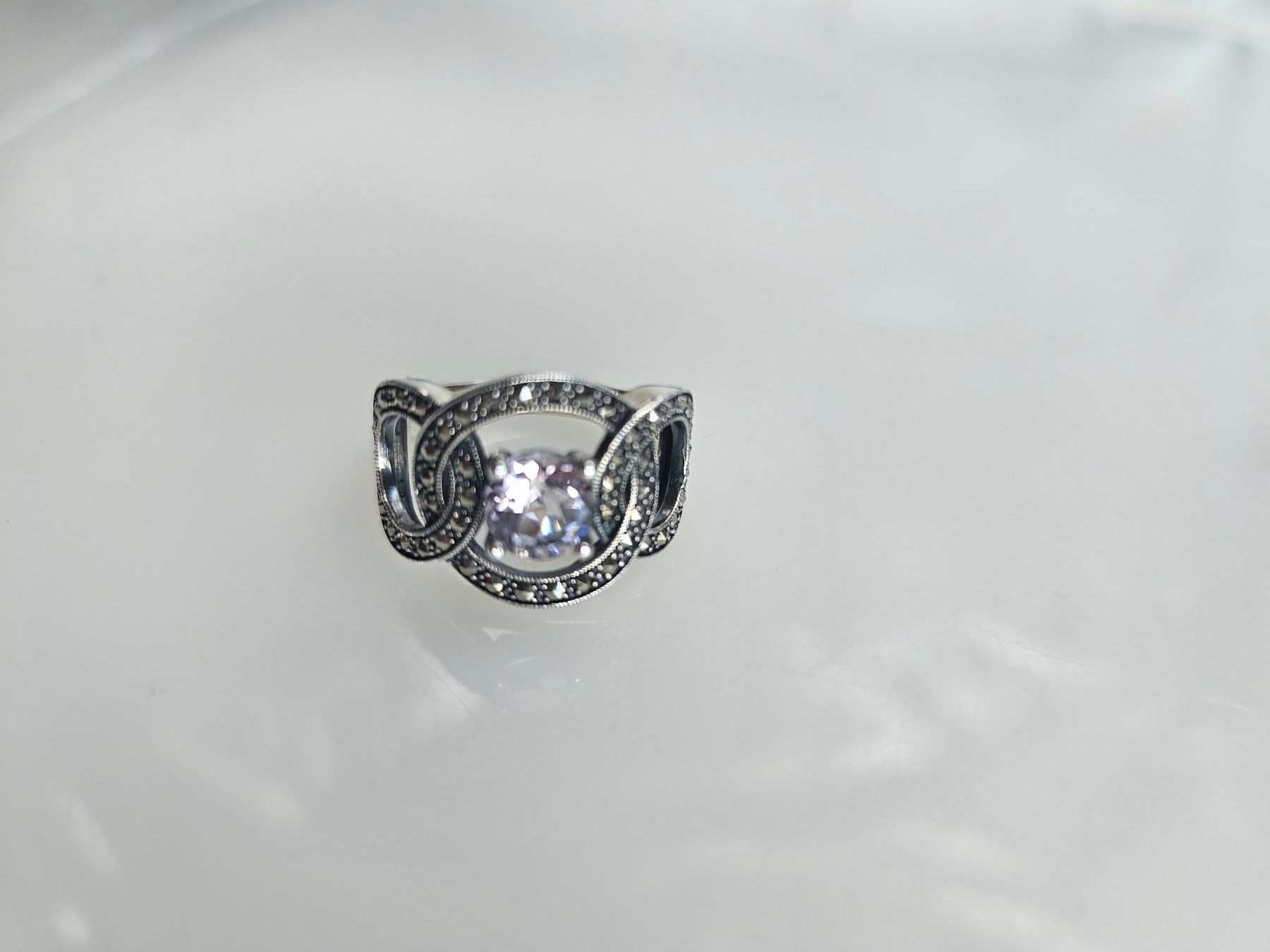 Ringe: Silberring mit Amethyst Grösse 54 – Neu (gemäss Beschreibung) aus Winterthur von ste_tcx5 1