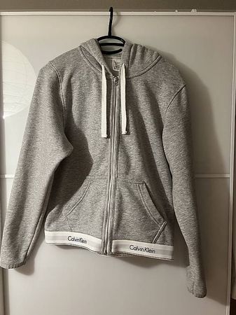 Calvin Klein Trainer Jacke grau Grösse M