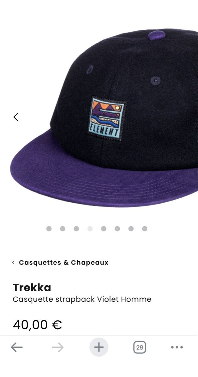 Altro in  Abbigliamento & Accessori: Element Trekka Cap  – Nuovo (secondo la descrizione) da Le Châble VS venduto da sov_xt6l 1