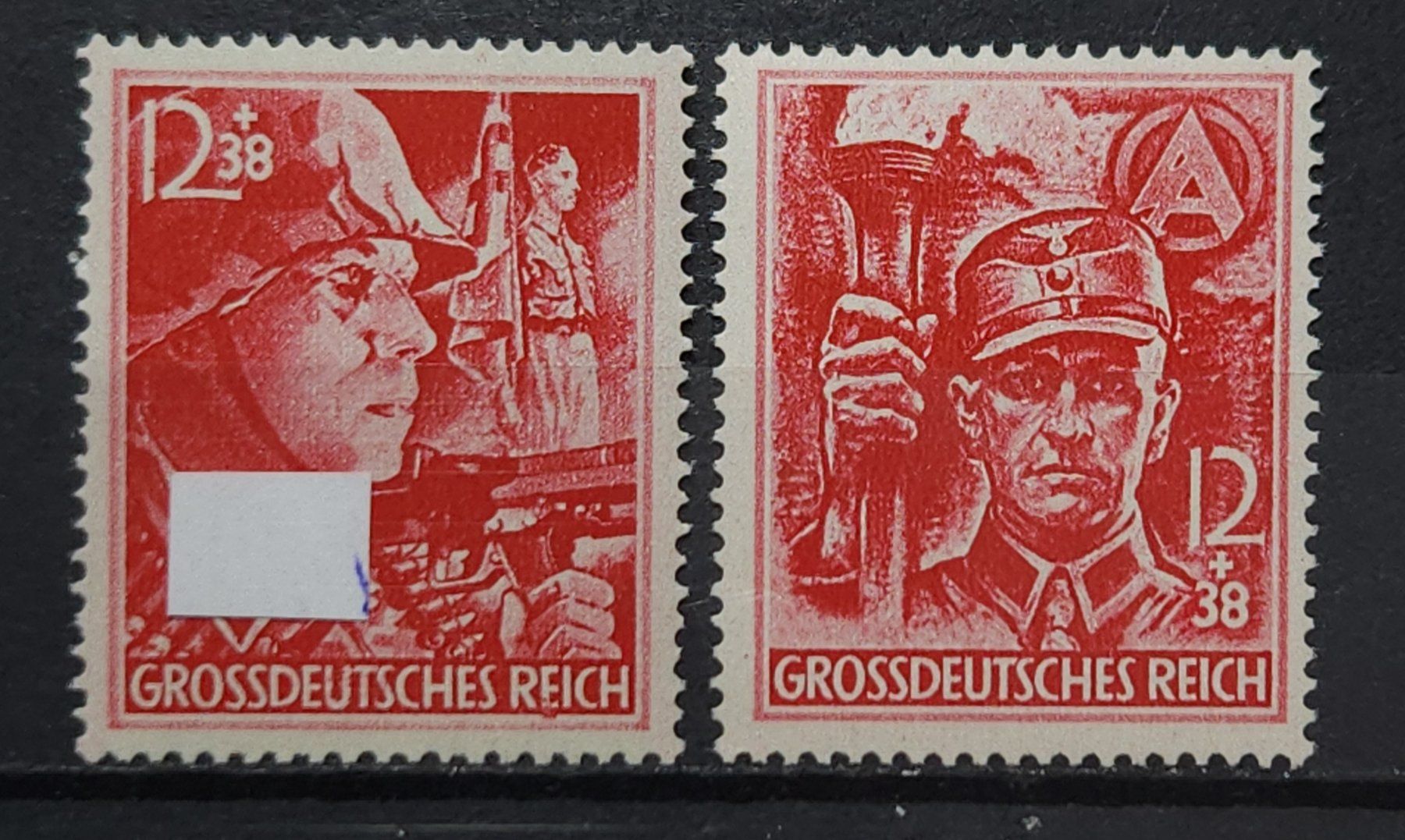 Tutti i francobolli: Deutsche Reich Mi-Nr. 909-910 Postfrisch 90 Fr – Nuovo (secondo la descrizione) da Kriens venduto da Nidfeld45
